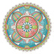 Doodle mandala Wall Decal
