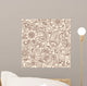 Ornate Henna Paisley Pattern Wall Decal