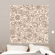 Ornate Henna Paisley Pattern Wall Decal