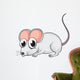 A mouse Wall Decal