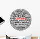 Creative Thinking Info-text Word Wall Decal