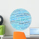 creative thinking info-text in word arrangement Wall Decal