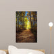 Forest Path In Autumn Wall Mural