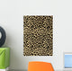 leopard print fabric texture Wall Mural
