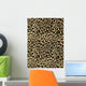 leopard print fabric texture Wall Mural
