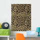 leopard print fabric texture Wall Mural