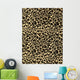 leopard print fabric texture Wall Mural