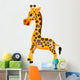 Giraffe Cartoon Wall Decal
