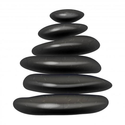 Illustration with Massage Stones