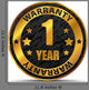 1 Year Warranty