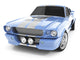 Light-Blue Classical Sports Car Wall Decal