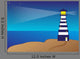 Lighthouse Silhouette Night