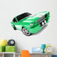 Green Classical Sports Car Wall Decal