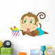 Monkey's Beach Activities Wall Decal