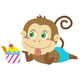 Monkey's Beach Activities Wall Decal