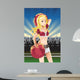 Cheerleader Wall Mural