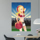 Cheerleader Wall Mural