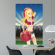 Cheerleader Wall Mural