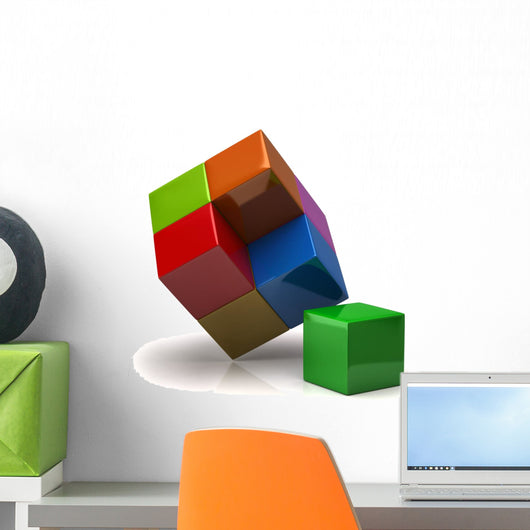 Creative Business Concept Colorful Wall Decal