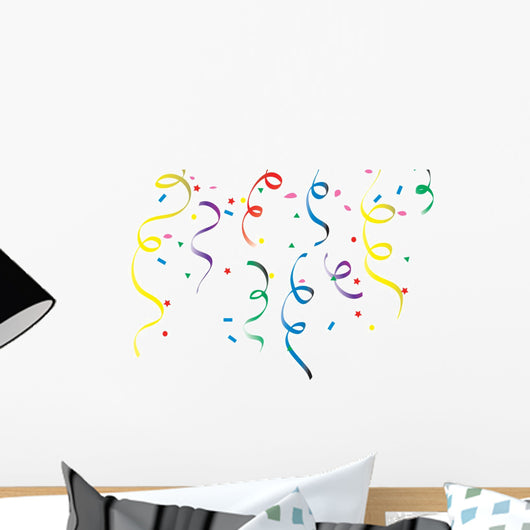Top Confetti Wall Mural