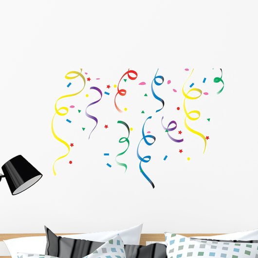 Top Confetti Wall Mural
