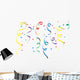 Top Confetti Wall Mural