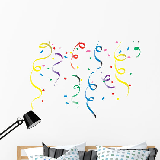 Top Confetti Wall Mural
