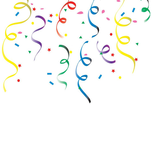 Top Confetti Wall Mural