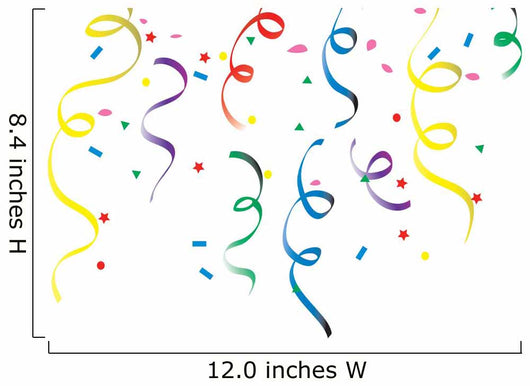Top Confetti Wall Mural