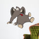 The elephant calf Wall Decal