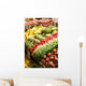 Fruit and vegetable stand at the Pike Place Market in Seattle. Wall Mural
