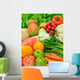 Vegetables and Fruits Arrangement Wall Mural