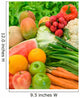 Vegetables and Fruits Arrangement Wall Mural