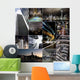 Collage of the city of Hong Kong Wall Mural