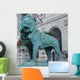 Art Institute of Chicago Lion Wall Mural