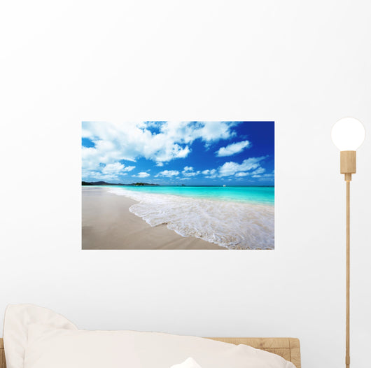 Beach Praslin Island Seychelles