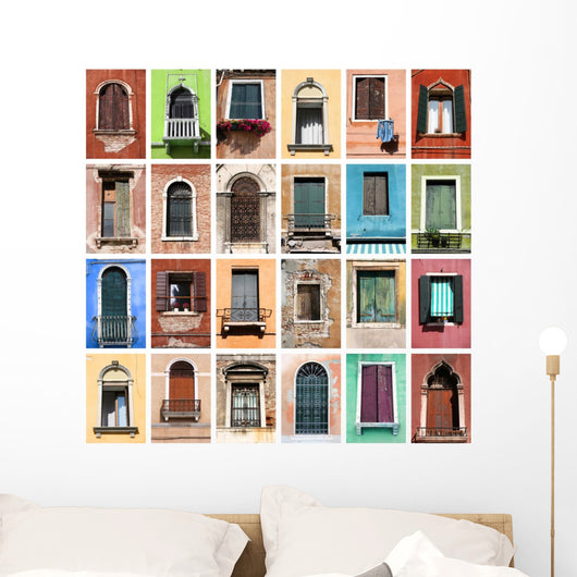 Windows Venice Italy