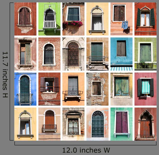 Windows Venice Italy