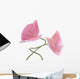 Pink Poppy Flowers Wall Decal