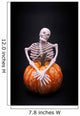 Skeleton and Pumpkin