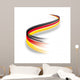 Abstrakte Deutschland Flagge