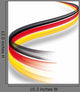 Abstrakte Deutschland Flagge