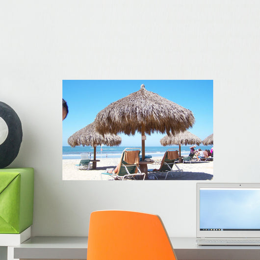 New Vallarta Palapa Wall Mural