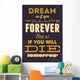 Typography Vector Motivational Illustration