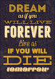 Typography Vector Motivational Illustration