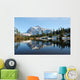 Peaceful Picture Lake at Mount Baker Scenic Byway Wall Mural