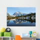 Peaceful Picture Lake at Mount Baker Scenic Byway Wall Mural