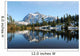 Peaceful Picture Lake at Mount Baker Scenic Byway Wall Mural