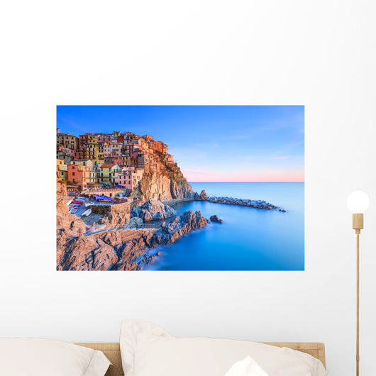Manarola Village Rocks and