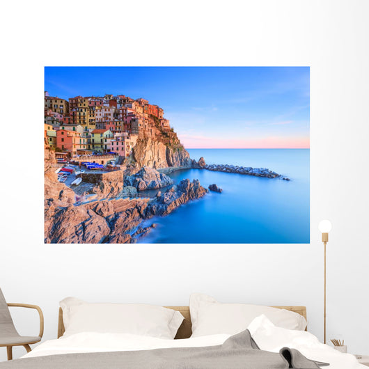 Manarola Village Rocks and